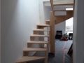 Escalier sur mesure double quart tournant