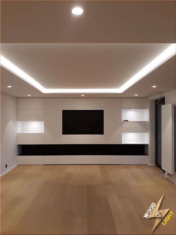 Eclairage Living (Bandeau LED + Spot encastré LED)